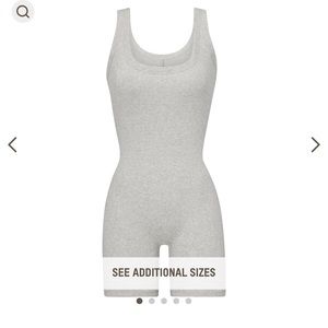 NWT skims cotton rib onesie